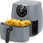 Electronice si Electrocasnice - Electrocasnice bucatarie - Aparate de gatit & desert - Friteuze - Friteuza cu aer cald Heinner HAF-B6GREY1700, 1700W, 5.7L, Gri antracit - Infinity.ro