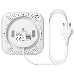 Casa si Gradina - Electrice - Smart Home - Centrale si module smart home - Detector Gaz Metan Smart ORNO OR-DC-643, Wi-Fi Tuya, Bluetooth, Alarma sonora si vizuala, Alb - Infinity.ro