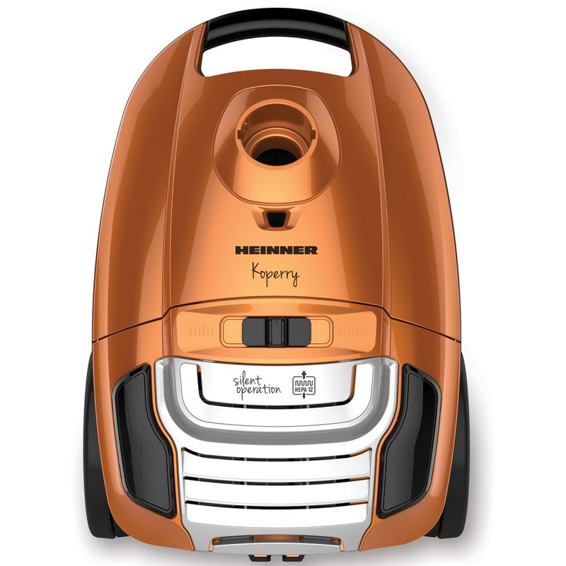 Electronice si Electrocasnice - Ingrijirea locuintei - Aspiratoare - Aspirator cu sac Heinner HVC-MS700KP, 700W, 3 L, Variator putere, Silentios, Indicator sac plin, Maro - Infinity.ro