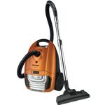 Electronice si Electrocasnice - Ingrijirea locuintei - Aspiratoare - Aspirator cu sac Heinner HVC-MS700KP, 700W, 3 L, Variator putere, Silentios, Indicator sac plin, Maro - Infinity.ro
