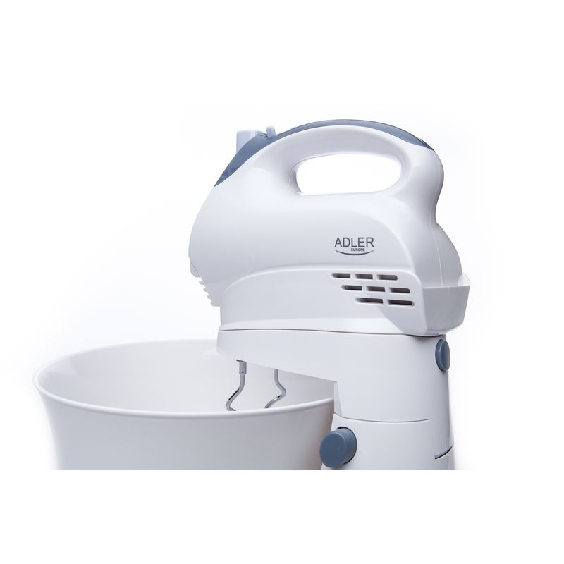 Electronice si Electrocasnice - Electrocasnice bucatarie - Mixere, tocatoare & roboti de bucatarie - Mixere - Mixer cu bol rotativ Adler AD 4202 - Infinity.ro