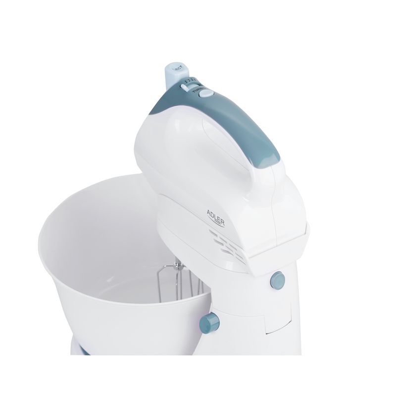 Electronice si Electrocasnice - Electrocasnice bucatarie - Mixere, tocatoare & roboti de bucatarie - Mixere - Mixer cu bol rotativ Adler AD 4202 - Infinity.ro