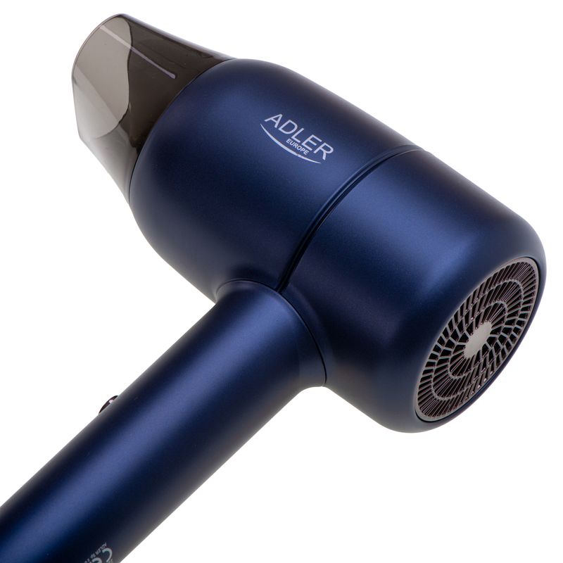 Ingrijire personala si Cosmetice - Aparate & accesorii ingrijire personala - Hair styling - Uscatoare de par - Uscator de par, ADLER 1800W, 2 viteze, albastru - Infinity.ro