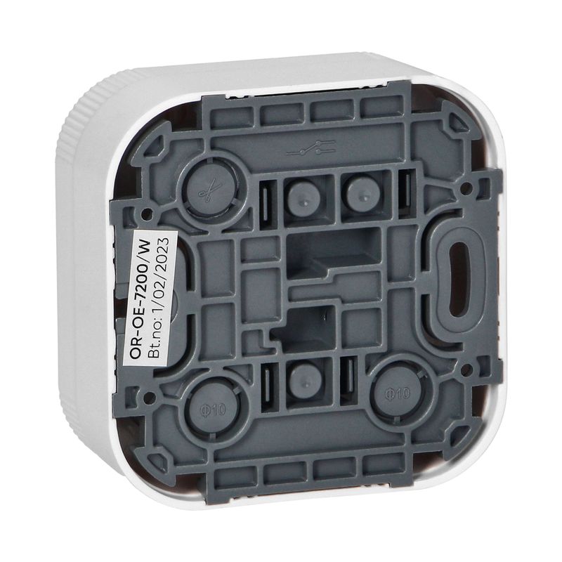 Casa si Gradina - Electrice - Distributie electrica si comanda - Intrerupatoare - Set 10 intrerupatoare unipolare, Orno, IP20, Alb - Infinity.ro