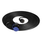 Casa si Gradina - Electrice - Accesorii electrice - Prelungitoare, triple, fise - Prelungitor bryzgoszczelny IP44, 20m, cablu guma H07RN-F 3x1,5mm, 230VAC/16A - Infinity.ro