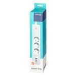 Casa si Gradina - Electrice - Accesorii electrice - Prelungitoare, triple, fise - Prelungitor ORNO, 3 prize, 2x USB, Wi-Fi, alb - Infinity.ro