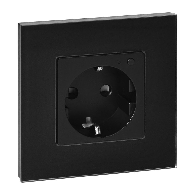 Casa si Gradina - Electrice - Prize - Prize Schuko Tuya Smart Wi-Fi, negru - Infinity.ro