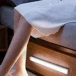 Casa si Gradina - Corpuri si surse de iluminat - Plafoniere, aplice si spoturi - Lampa LED cu senzor de miscare 30cm, reincarcabila USB, iluminare automata, pentru dulap / mobilier / bucatarie - Infinity.ro