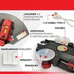 Casa si Gradina - Constructii - Scule electrice si accesorii - Aparate de masura - Nivela laser verde 20 m, acumulator Li-Ion cu incarcare USB, linie verticala/orizontala, IP54, goniometru inclus - Infinity.ro
