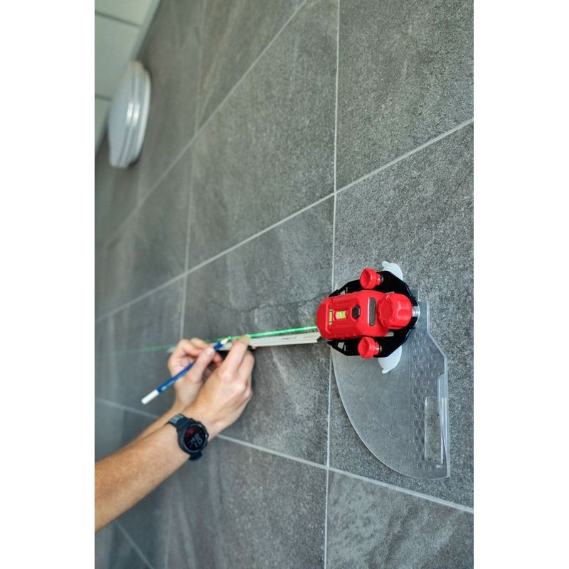 Casa si Gradina - Constructii - Scule electrice si accesorii - Aparate de masura - Nivela laser verde 20 m, acumulator Li-Ion cu incarcare USB, linie verticala/orizontala, IP54, goniometru inclus - Infinity.ro
