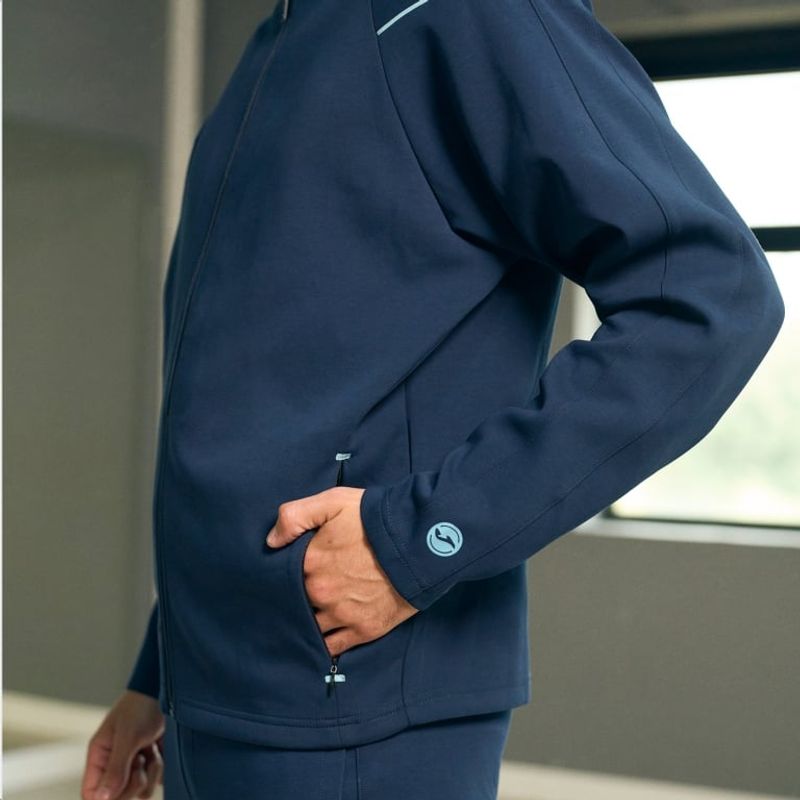Sport si Outdoor - Echipament Sportiv - Imbracaminte sport - Hanorace sport - Bluza barbati Joma Indoor Gym bleumarin L - Infinity.ro