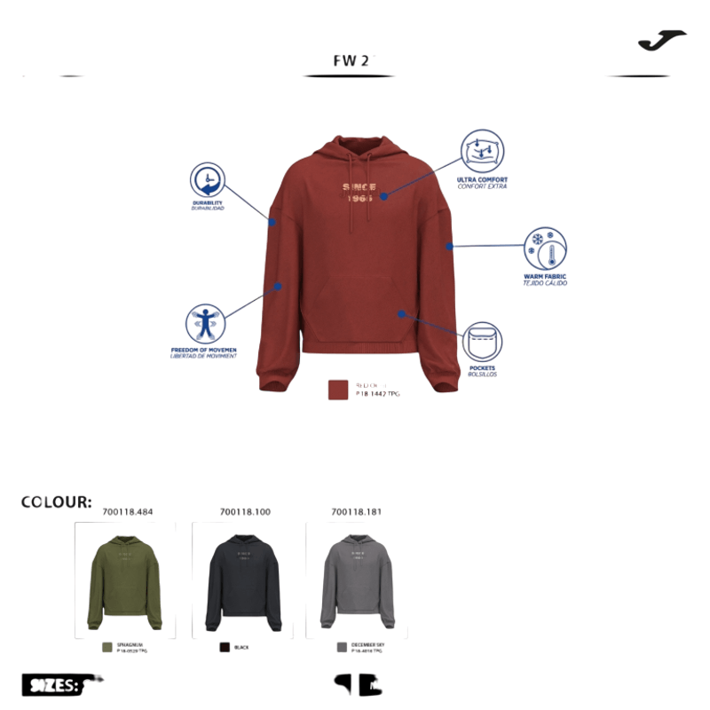 Sport si Outdoor - Echipament Sportiv - Imbracaminte sport - Hanorace sport - Bluza barbati Joma Mimetic negru L - Infinity.ro
