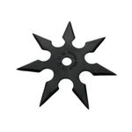 Sport si Outdoor - Sporturi de contact - Produse autoaparare - Set doua stele de aruncat DEPOX®, 7 si 8 colturi, metalic, negru/argintiu, 10 cm - Infinity.ro
