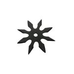 Sport si Outdoor - Sporturi de contact - Produse autoaparare - Set doua stele de aruncat DEPOX®, 8 colturi, metalic, negru, 10 cm - Infinity.ro