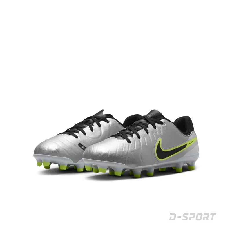 Sport si Outdoor - Echipament Sportiv - Incaltaminte sport - Pantofi sport - Ghete fotbal Nike Legend 10 Academy FG silver 36.5 Teren gazon natural - Infinity.ro