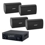 TV, Audio-Video si Foto - Home cinema si Soundbar - Sisteme audio - Sistem sonorizare Bose Freespace FS2-SE-bluetooth, Amplif SAL BTA 250, negru, 4 boxe interior-exterior, cafenea - Infinity.ro