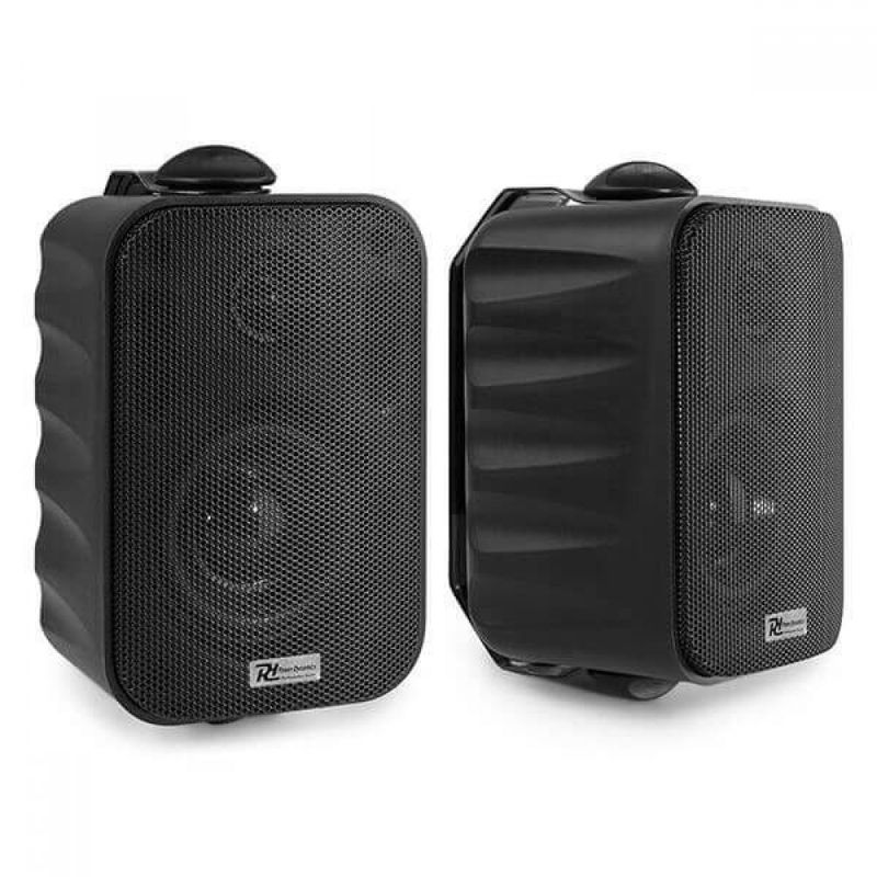 TV, Audio-Video si Foto - Home cinema si Soundbar - Sisteme audio - Sistem Audio Pentru Terasa si Gradina, Audiosat, 6 boxe exterior, Bluetooth, USB, 45W, Negru - Infinity.ro