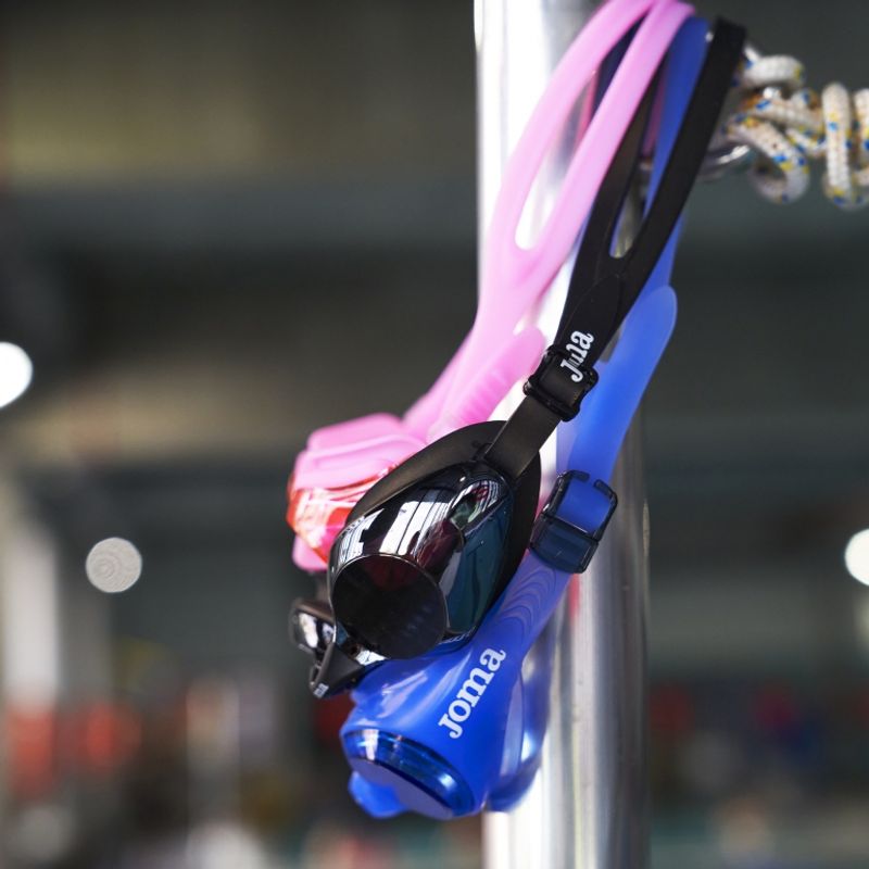 Jucarii, Copii si Bebe - Jucarii si jocuri - Jucarii de exterior - Colaci, ochelari si accesorii inot copii - Ochelari inot Joma Splash roz junior - Infinity.ro