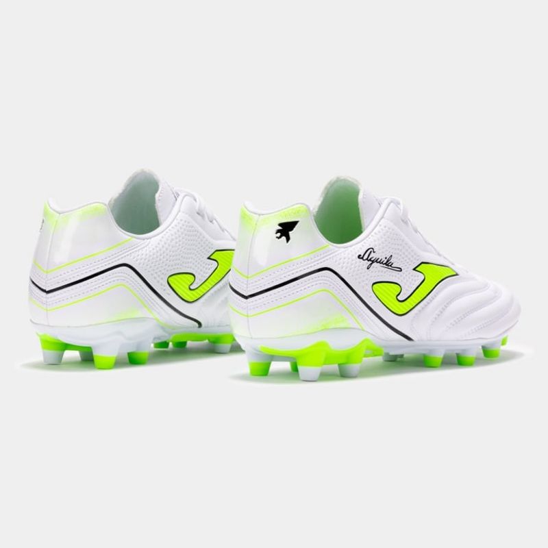 Sport si Outdoor - Echipament Sportiv - Incaltaminte sport - Pantofi sport - Ghete fotbal Joma Aguila 2502 FG alb 42 Teren gazon natural - Infinity.ro