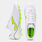 Sport si Outdoor - Echipament Sportiv - Incaltaminte sport - Pantofi sport - Ghete fotbal Joma Aguila 2502 FG alb 42 Teren gazon natural - Infinity.ro