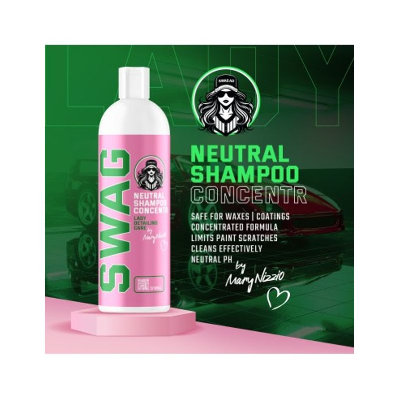 Auto si Moto - Intretinere auto - Detergenti auto - Sampon auto Concentrat pentru Femei SWAG LADY Neutral Shampoo 500ml - Infinity.ro