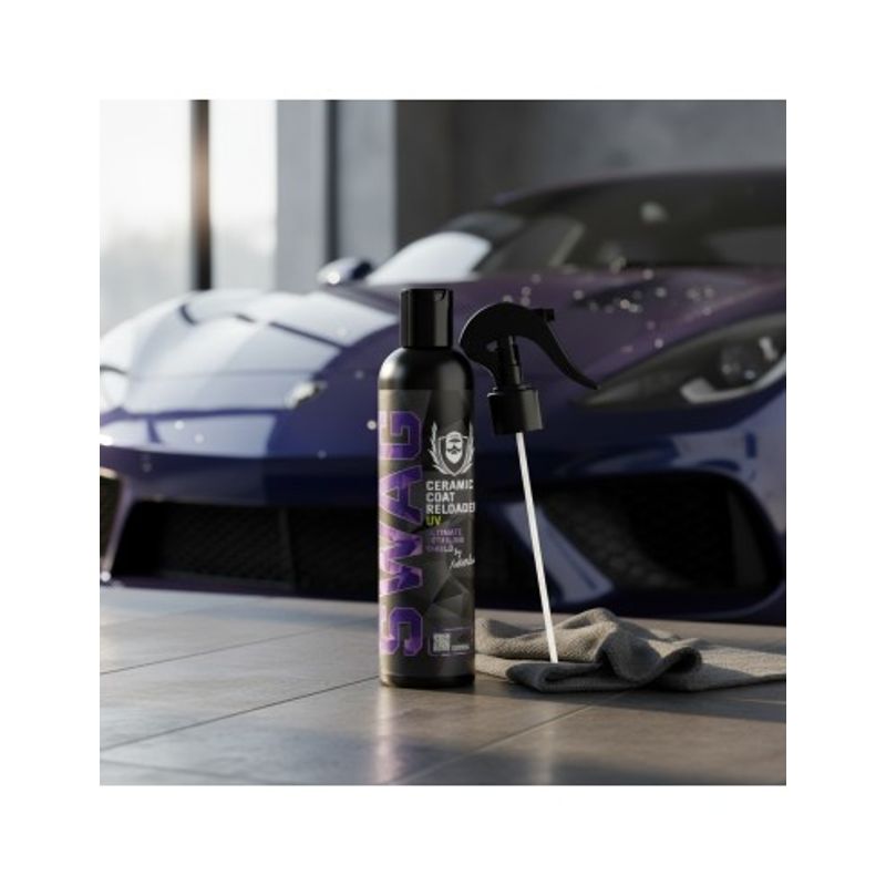 Auto si Moto - Intretinere auto - Produse curatare auto - Protectie Ceramica Hidrofoba pentru Exteriorul Auto SWAG Ceramic Coat Reloader UV, 250ml - Infinity.ro