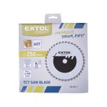 Casa si Gradina - Constructii - Scule electrice si accesorii - Accesorii fierastraie electrice - Disc pentru circular, Extol Craft, 250x2,8x30mm, 60T, 19113 - Infinity.ro