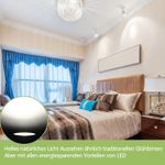 Casa si Gradina - Corpuri si surse de iluminat - Plafoniere, aplice si spoturi - Spoturi LED E27 GU10 incastrate, 230 V, 5 W, 550 Lumen, 3000 K, set 6 bucati - Infinity.ro