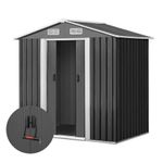 Casa si Gradina - Mobilier - Organizare si depozitare - Cutii depozitare - Casuta de gradina, Bass Polska, gri, 2 x 2,6 x 1,9 m, BH 28564 - Infinity.ro