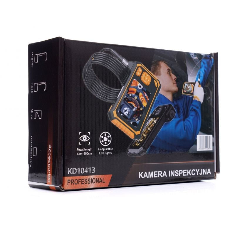 Auto si Moto - Reparatii si depanare - Scule auto - Scule si truse auto - Camera de inspectie, KD10413, Kraft&Dele - Infinity.ro