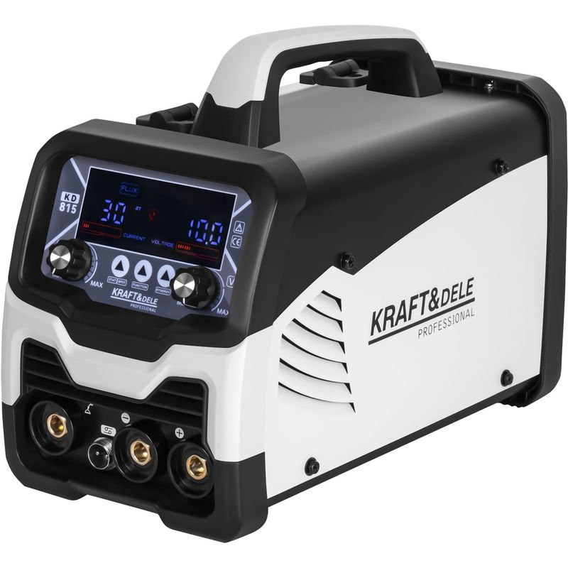 Casa si Gradina - Constructii - Scule electrice si accesorii - Aparate de sudura - Aparat sudura MIG Flux MMA TIG KRAFT&DELE IGBT 200A LCD KD815 - Infinity.ro