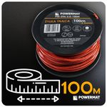 Casa si Gradina - Gradinarit si plante - Utilaje gradina - Consumabile si accesorii utilaje de gradina - Fir taiat motocoasa Powermat 3.0mm 100m Patrat Intarit PM-ZTN-3.0-100M - Infinity.ro