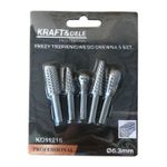 Casa si Gradina - Constructii - Scule electrice si accesorii - Accesorii pentru frezare - Freze pentru lemn, 5 buc, KD11216, Kraft&Dele - Infinity.ro
