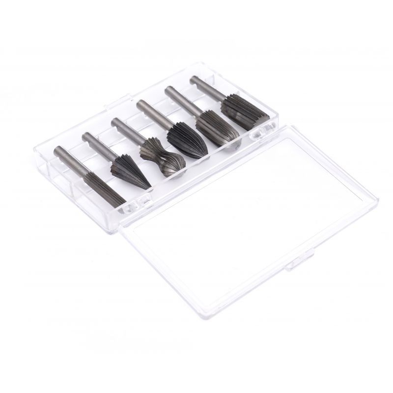 Casa si Gradina - Constructii - Scule electrice si accesorii - Accesorii pentru frezare - Freze pentru metal, 6 buc, KD11215, Kraft&Dele - Infinity.ro