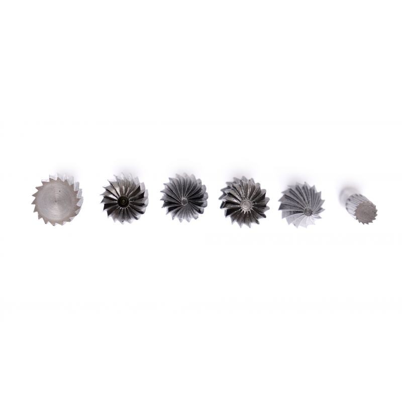 Casa si Gradina - Constructii - Scule electrice si accesorii - Accesorii pentru frezare - Freze pentru metal, 6 buc, KD11215, Kraft&Dele - Infinity.ro