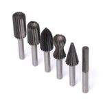 Casa si Gradina - Constructii - Scule electrice si accesorii - Accesorii pentru frezare - Freze pentru metal, 6 buc, KD11215, Kraft&Dele - Infinity.ro