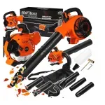 Casa si Gradina - Gradinarit si plante - Utilaje gradina - Aspiratoare, suflante si tocatoare - Kit suflanta pe benzina cu functie de aspirare, Kraft&Dele, 3,8 CP, KD5196 - Infinity.ro