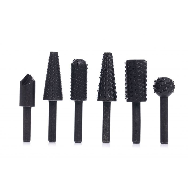 Casa si Gradina - Constructii - Scule electrice si accesorii - Accesorii pentru frezare - Freze pentru metal si lemn, 6 buc, KD11214, Kraft&Dele - Infinity.ro