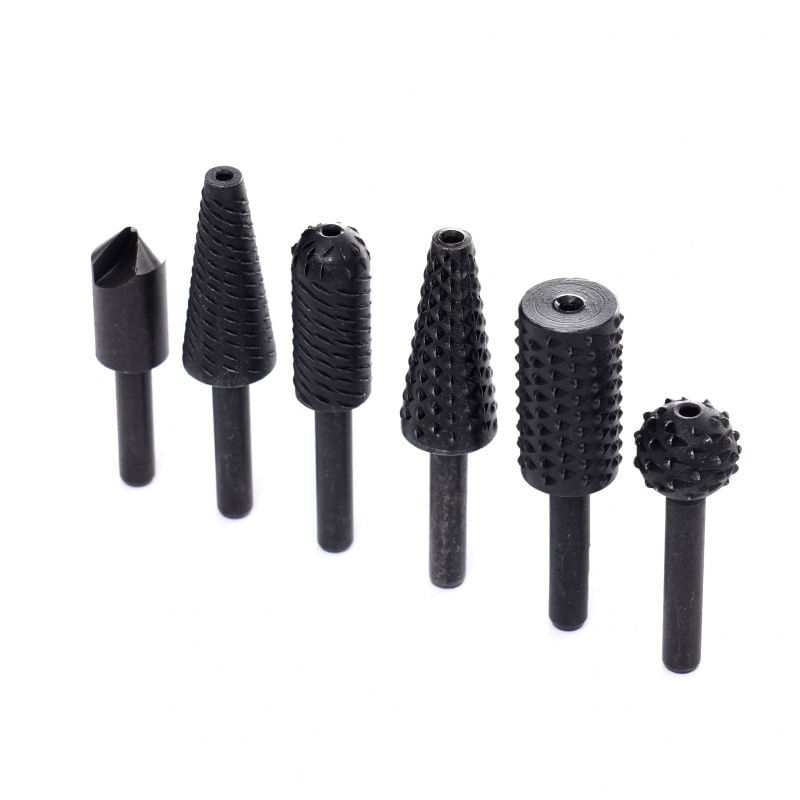 Casa si Gradina - Constructii - Scule electrice si accesorii - Accesorii pentru frezare - Freze pentru metal si lemn, 6 buc, KD11214, Kraft&Dele - Infinity.ro
