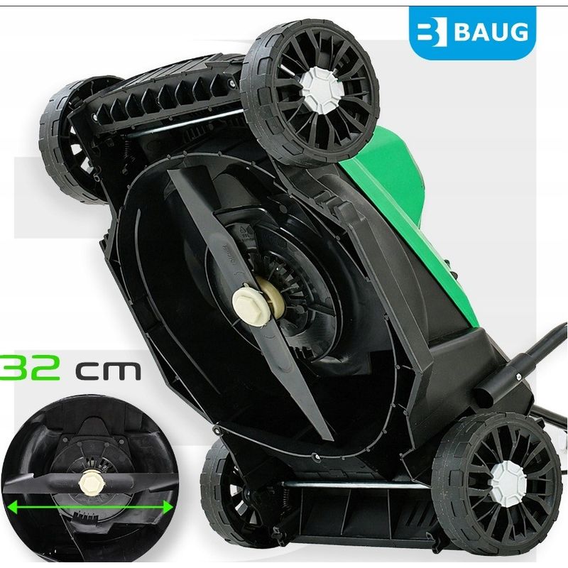 Casa si Gradina - Gradinarit si plante - Utilaje gradina - Masini de tuns iarba - Masina de tuns iarba electrica, Baug, 1300W, 32 cm, B5620 - Infinity.ro