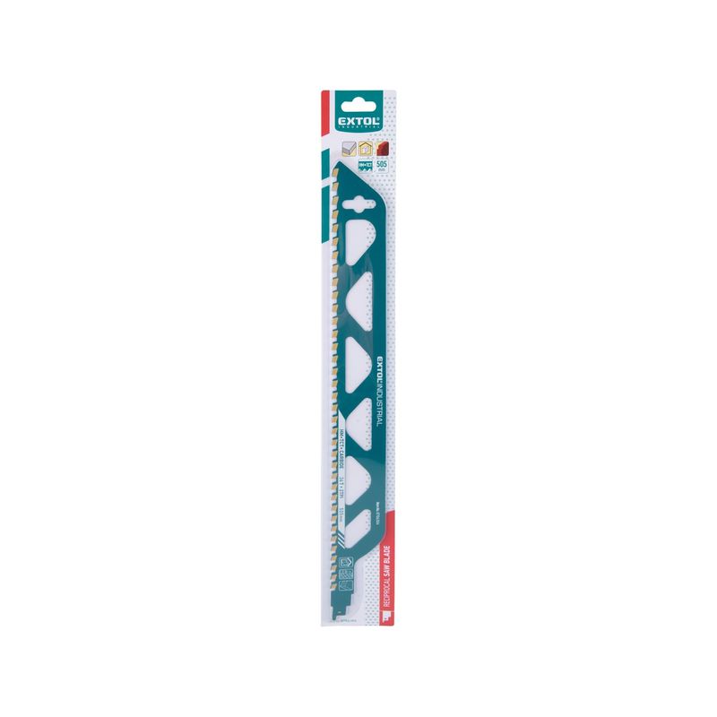 Casa si Gradina - Constructii - Scule electrice si accesorii - Accesorii fierastraie electrice - Panza fierastrau sabie beton, Extol, 8706304, 505x50mm, 2TPI - Infinity.ro
