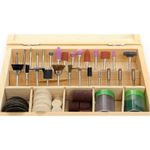 Casa si Gradina - Constructii - Scule electrice si accesorii - Accesorii pentru frezare - Set freze mini polizor, 100 buc, KD10265, Kraft&Dele - Infinity.ro