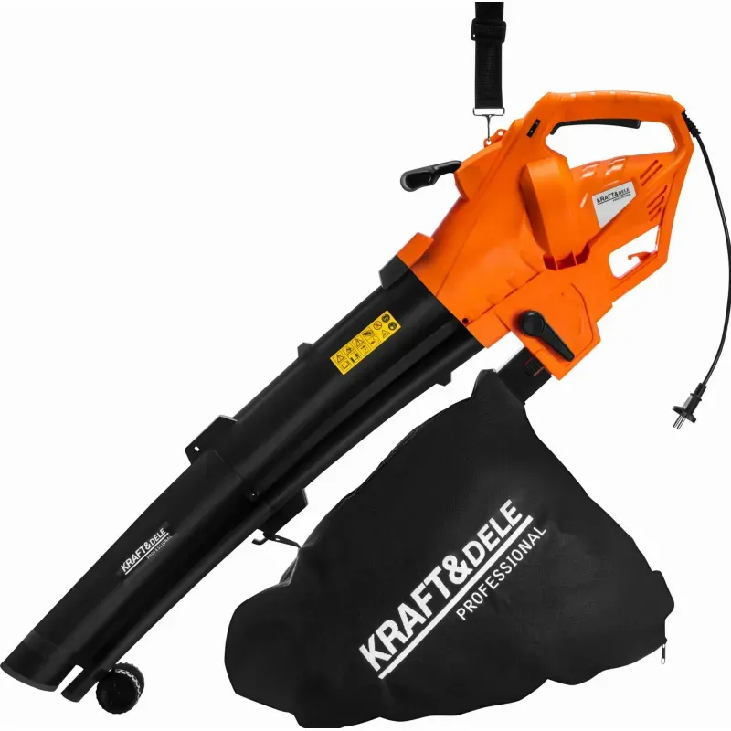 Casa si Gradina - Gradinarit si plante - Utilaje gradina - Aspiratoare, suflante si tocatoare - Suflanta electrica pentru frunze, Kraft&Dele, 3600W,  KD5197 - Infinity.ro