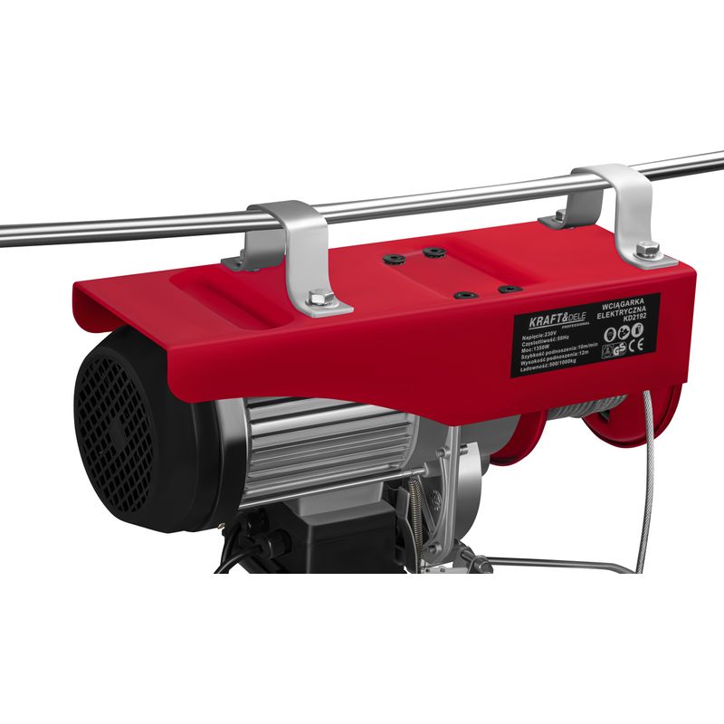 Auto si Moto - Reparatii si depanare - Scule auto - Echipamente de ridicare si sprijin - Troliu electric 230V 1350W 500/1000 kg KD2192, KRAFT&DELE cu Telecomanda - Infinity.ro