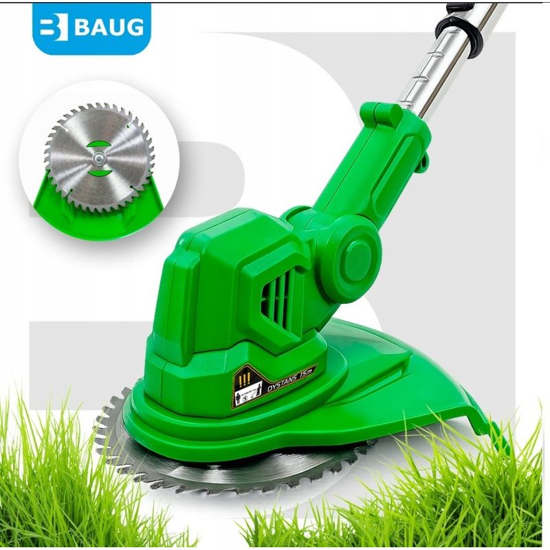 Casa si Gradina - Gradinarit si plante - Utilaje gradina - Coase electrice si motocoase - Trimmer pentru iarba cu baterii, Baug, 2 x 3.0 Ah, B4353 - Infinity.ro