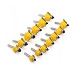 Casa si Gradina - Constructii - Scule electrice si accesorii - Accesorii pentru frezare - Set 35 de freze pentru lemn, Notig Tools, N4600 - Infinity.ro