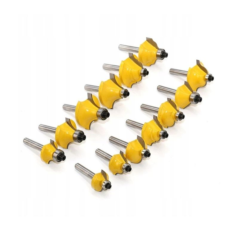 Casa si Gradina - Constructii - Scule electrice si accesorii - Accesorii pentru frezare - Set 35 de freze pentru lemn, Notig Tools, N4600 - Infinity.ro