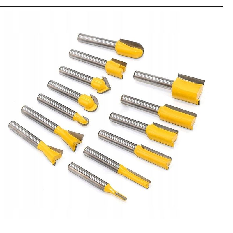 Casa si Gradina - Constructii - Scule electrice si accesorii - Accesorii pentru frezare - Set 35 de freze pentru lemn, Notig Tools, N4600 - Infinity.ro