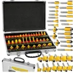 Casa si Gradina - Constructii - Scule electrice si accesorii - Accesorii pentru frezare - Set 35 de freze pentru lemn, Notig Tools, N4600 - Infinity.ro