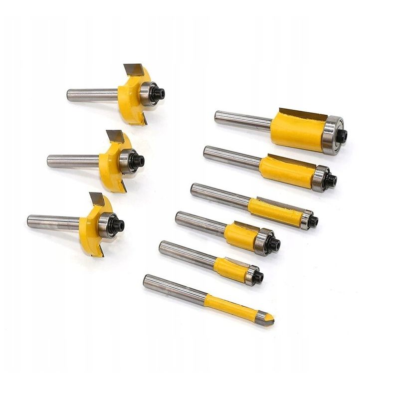 Casa si Gradina - Constructii - Scule electrice si accesorii - Accesorii pentru frezare - Set 35 de freze pentru lemn, Notig Tools, N4600 - Infinity.ro